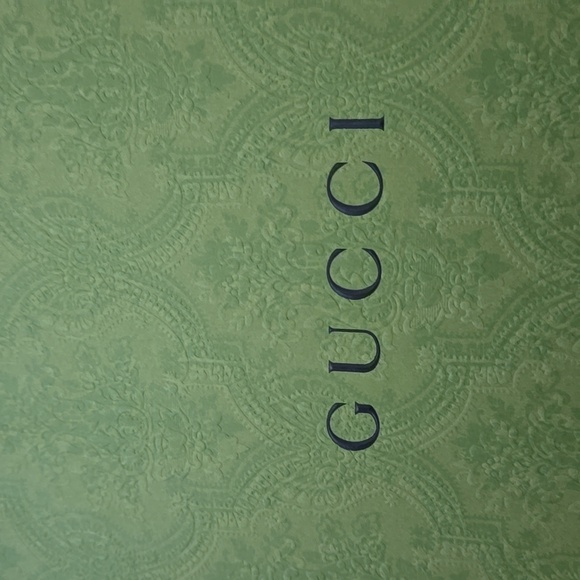 GUCCI GG MARMONT SLIM BELT UNISEX  BLACK SMOOTH LEATHER SIZE 80 WIT GUCCI BOX - Picture 13 of 16